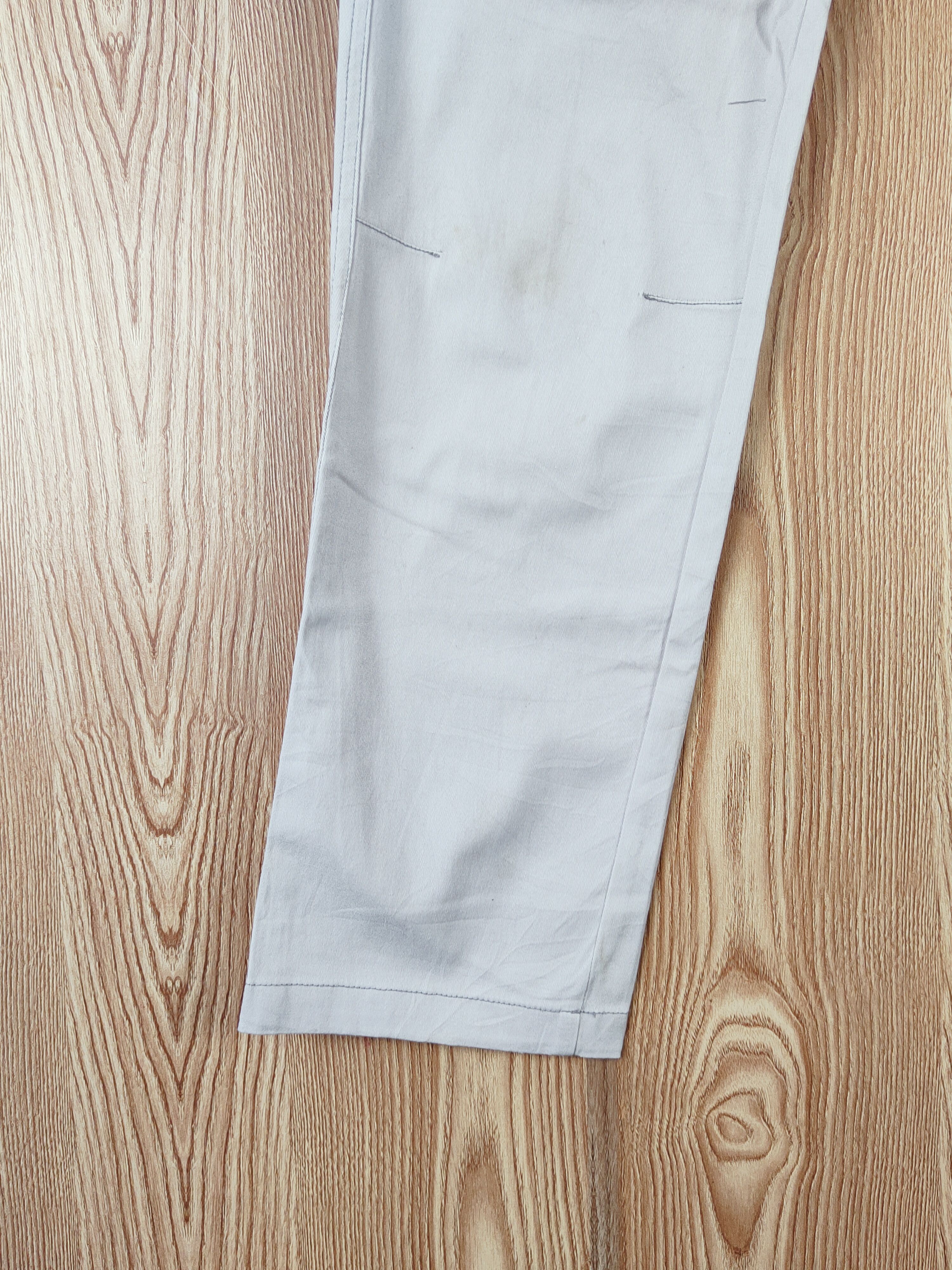 Japanese Brand Burtle Light Gray Multipocket Tactical Cargo Pants #W324 Size US 30 / EU 46 - 4 Thumbnail