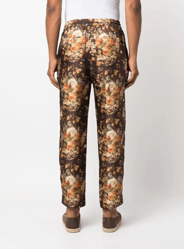 Nanushka BNWT SS23 NANUSHKA FLORAL PRINT SILK PANTS XS Size US 28 / EU 44 - 12 Thumbnail