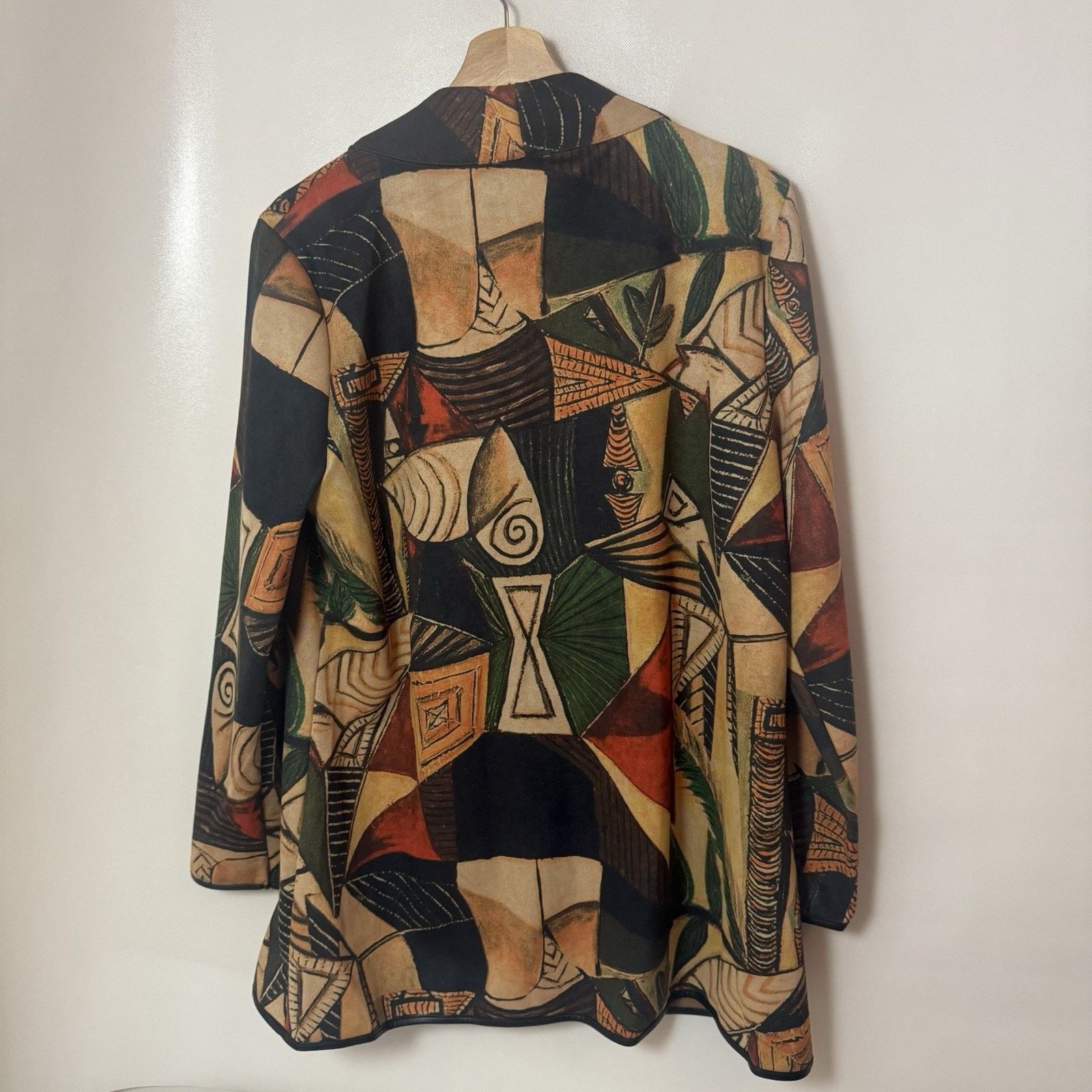 Other Adore Jacket Drape Abstract Art to Wear Geometric Lagenlook Size L / US 10 / IT 46 - 2 Thumbnail