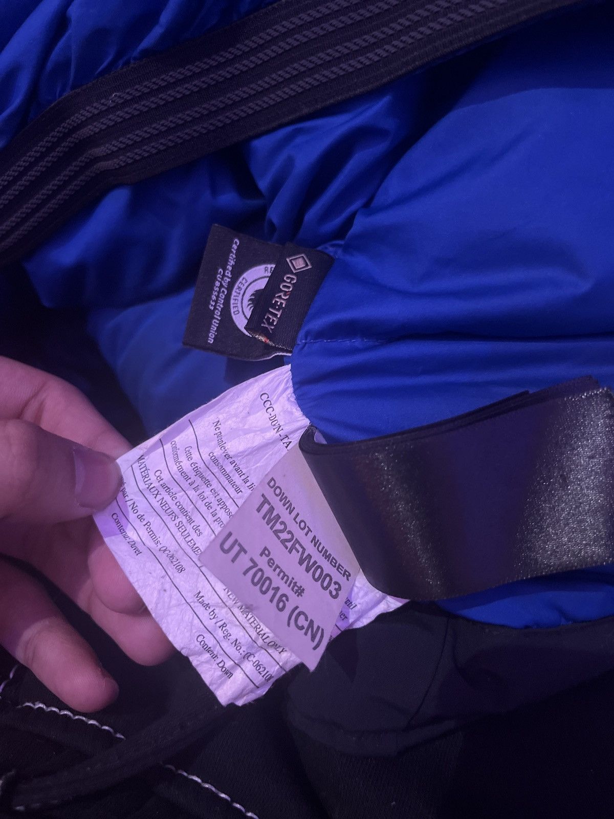 Goretex Gortex Marmot Jacket Black and blue Size US M / EU 48-50 / 2 - 5 Thumbnail