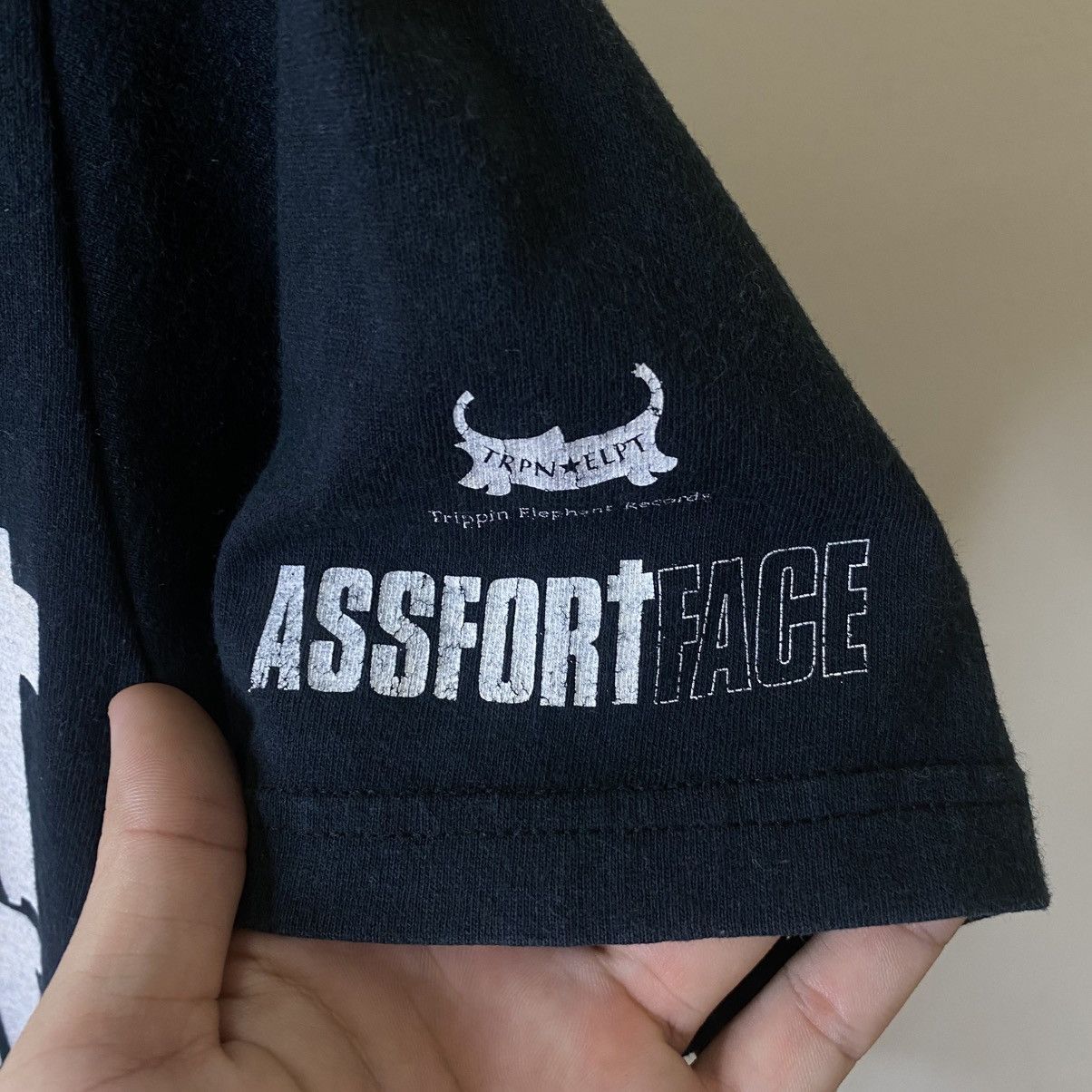 Band Tees Vintage 2004 Assfort Japanese Hardcore Punk Band Face Album Size US S / EU 44-46 / 1 - 3 Thumbnail