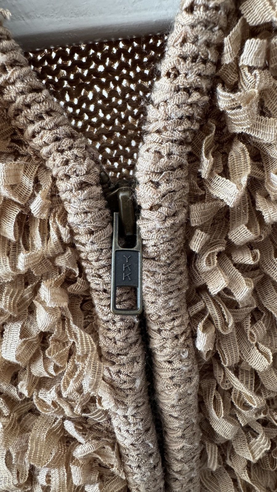 If Six Was Nine Yohji Junya Watanabe if6was9 Vibe Zip Knit Textured Cardigan Size US M / EU 48-50 / 2 - 5 Thumbnail