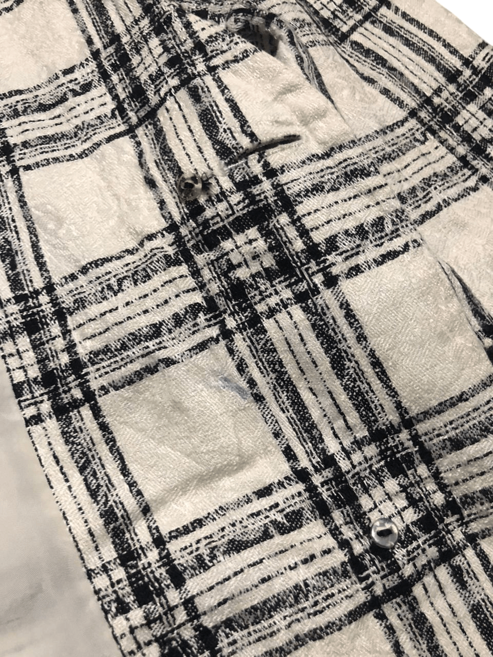 Christian Dior Monsieur × Dior Christian Dior Tartan No Collar Short Sleeve Coat Jacket Size M / US 6-8 / IT 42-44 - 11 Thumbnail