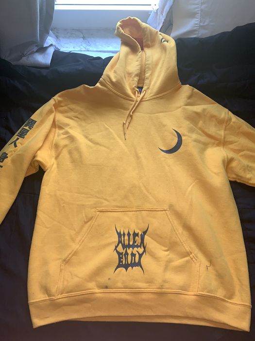 Alien Body x Lil Peep - Yellow RAW VISION Hoodie – Official