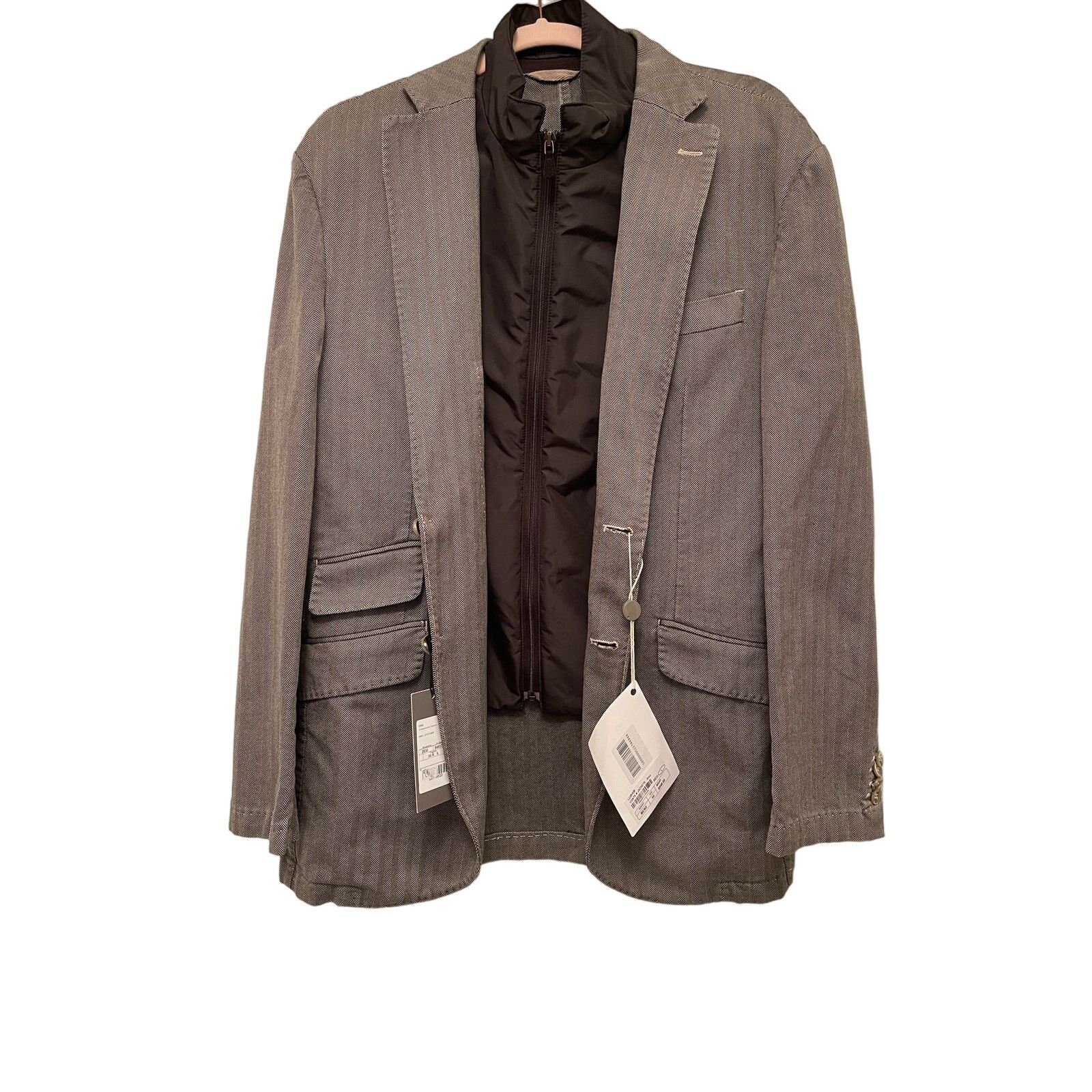 Lubiam Lubiam Sports Jacket, NWT, size: 50, MSRP $948 Size US M / EU 48-50 / 2 - 1 Thumbnail
