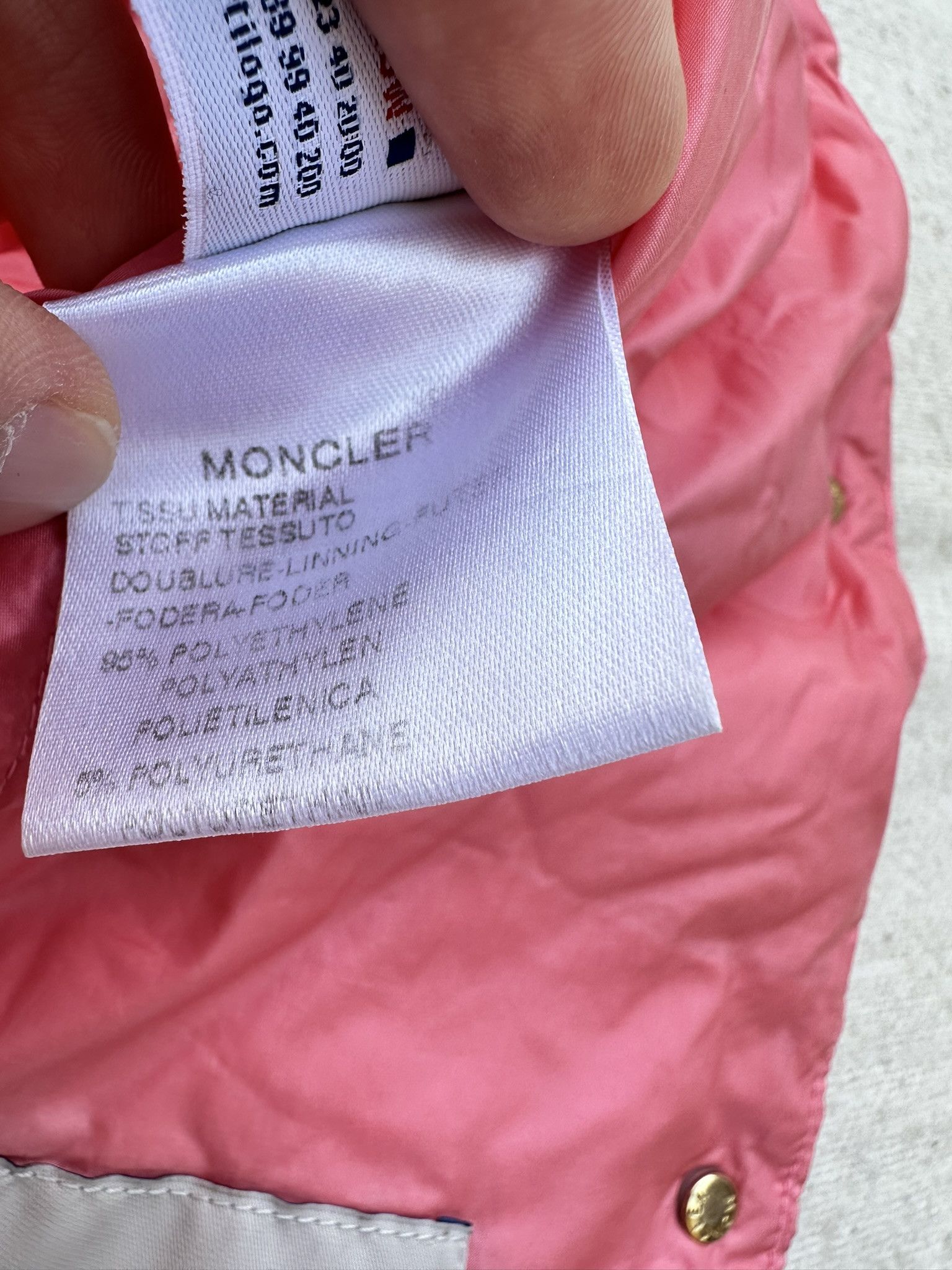 Moncler Moncler Vest Jacket Coral Pink Patch Logo Buttoned Size S / US 4 / IT 40 - 15 Thumbnail