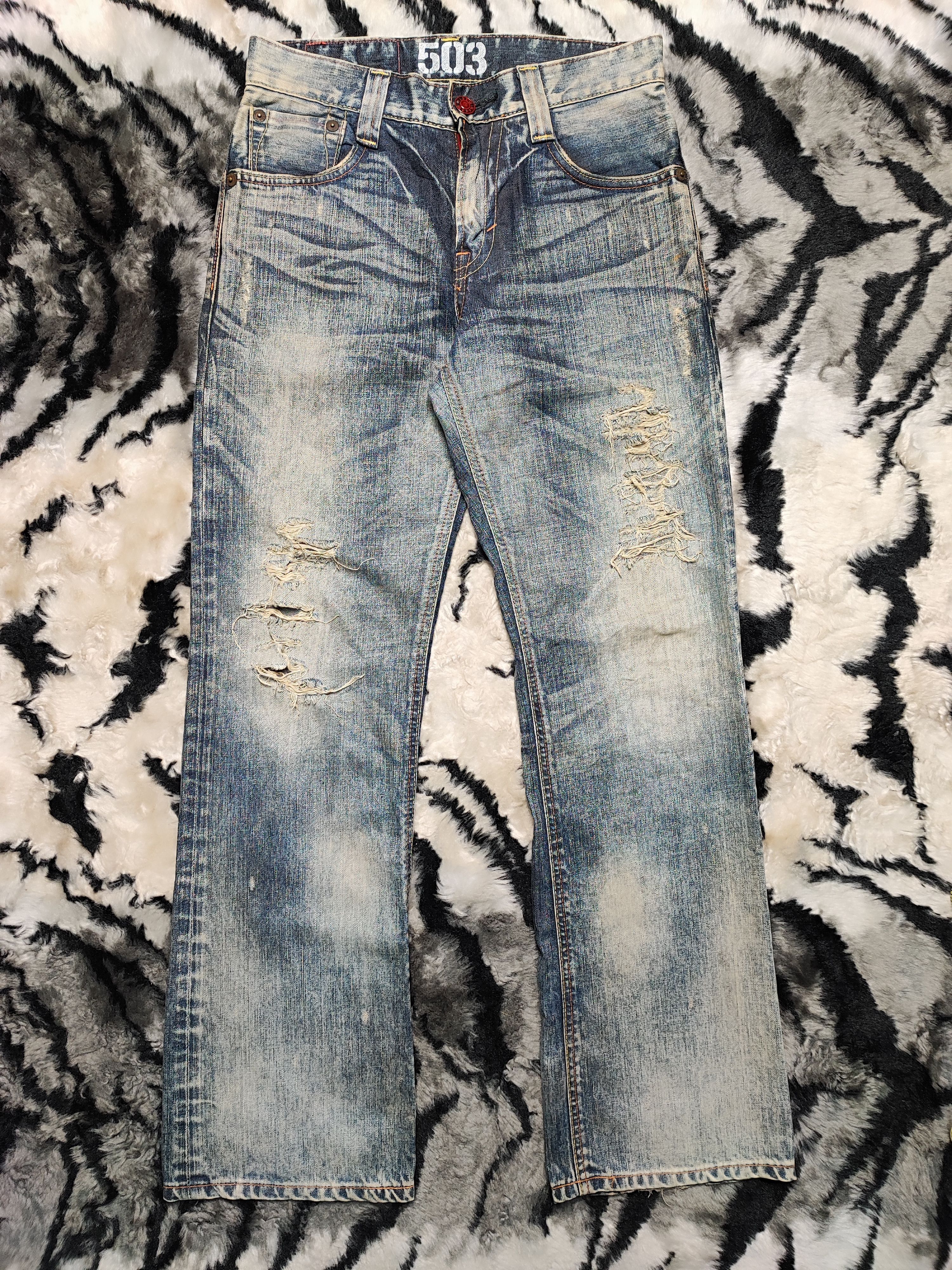 Edwin × Japanese Brand Flare Bootcut by Edwin Blue Trip Size US 30 / EU 46 - 2 Thumbnail