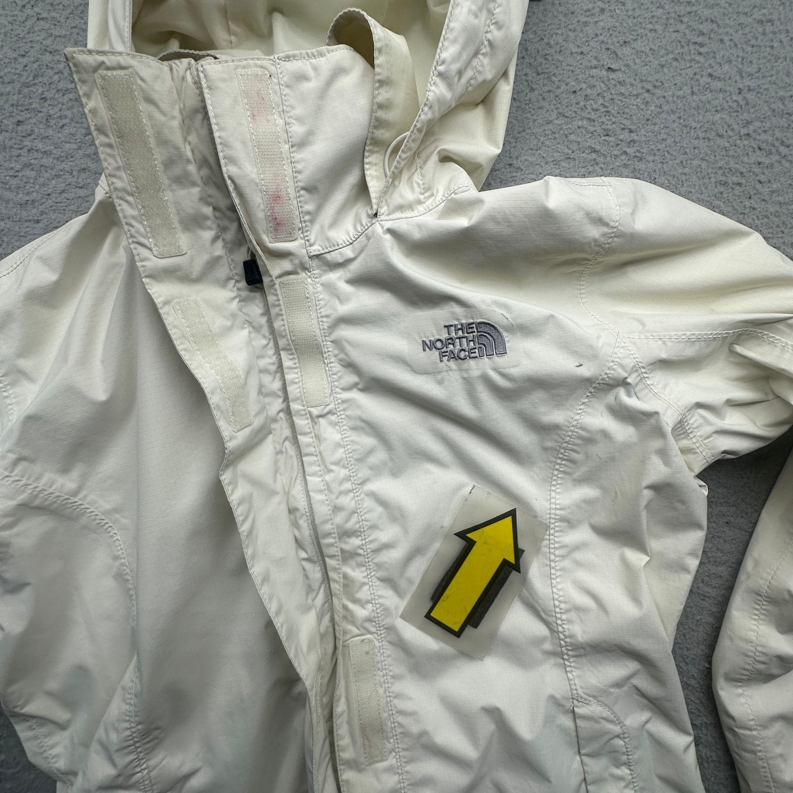 The North Face The North Face White Mesh Lined Jacket Womens Small Full Zip Size S / US 4 / IT 40 - 16 Thumbnail