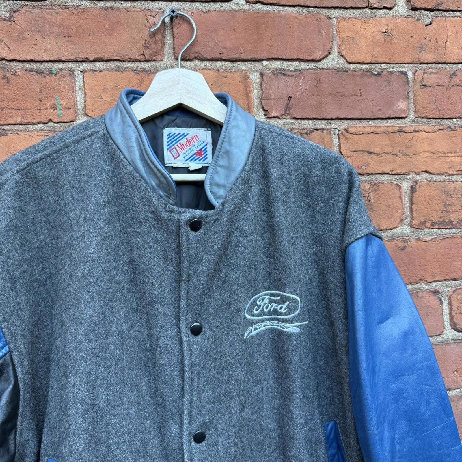 Other vintage ford enforcers varsity jacket 80s/90s L Size US L / EU 52-54 / 3 - 3 Thumbnail