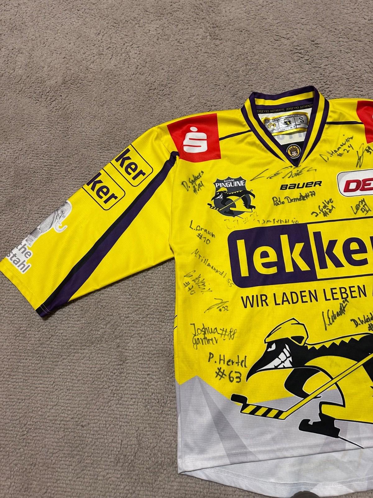 Other Krefeld Pinguine Germany Hockey Jersey Goalie GXL #9 CEYDA Size US S / EU 44-46 / 1 - 5 Thumbnail