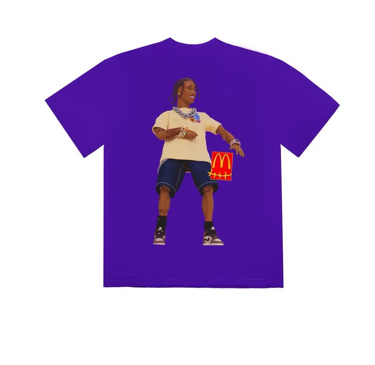 Travis Scott x McDonalds Action Figure Series II Tee Shirt