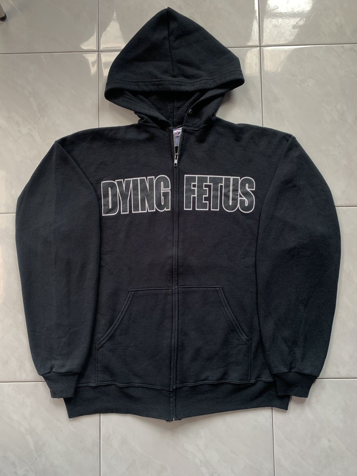 Band Tees Vintage Dying Fetus zipper hoodie brutal death metal tee Size US L / EU 52-54 / 3 - 1 Thumbnail