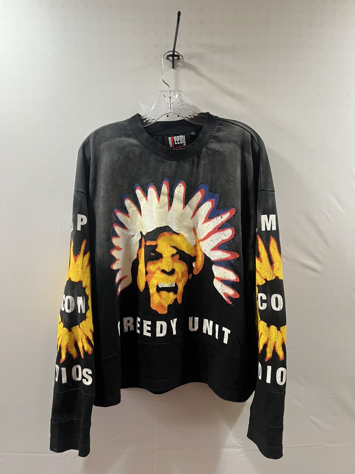 Other Greedy Unit Siempre Con Dios Long Sleeve Size US XL / EU 56 / 4 - 1 Thumbnail