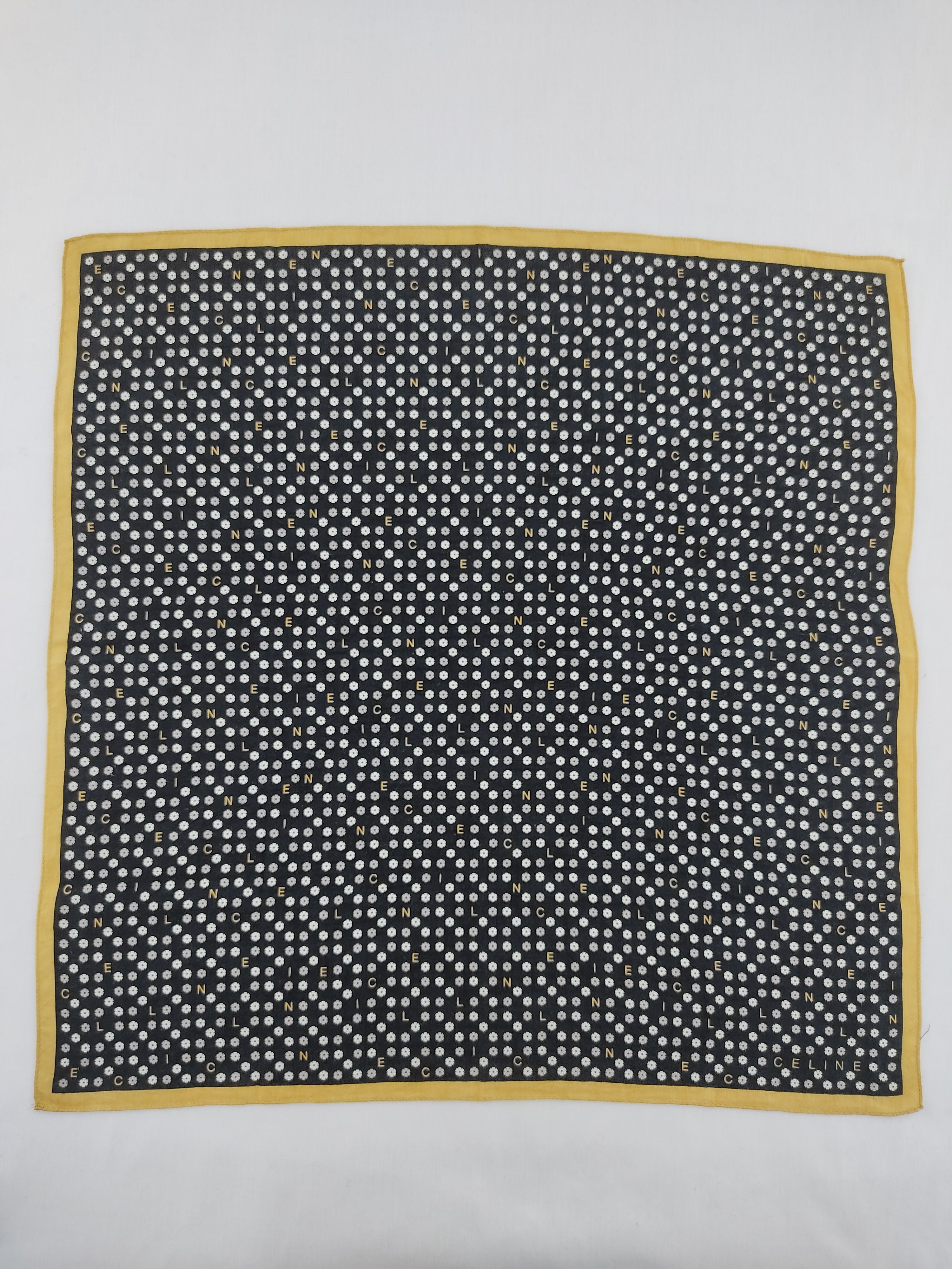 Celine Vintage Celine Handkerchief / Neckwear / Bandana Size ONE SIZE - 1 Thumbnail
