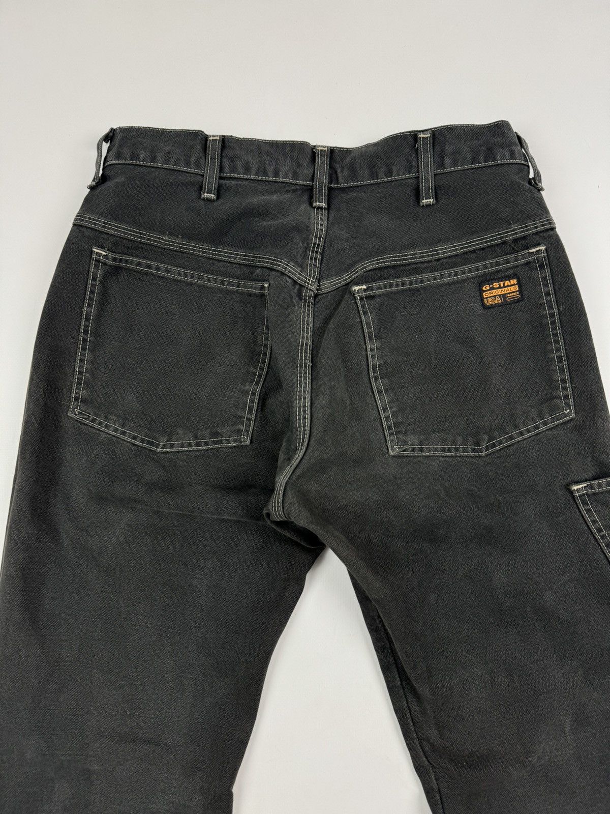 G-Star Vintage Faded G-Star Double Knee Workwear Pants Size US 31 - 13 Thumbnail