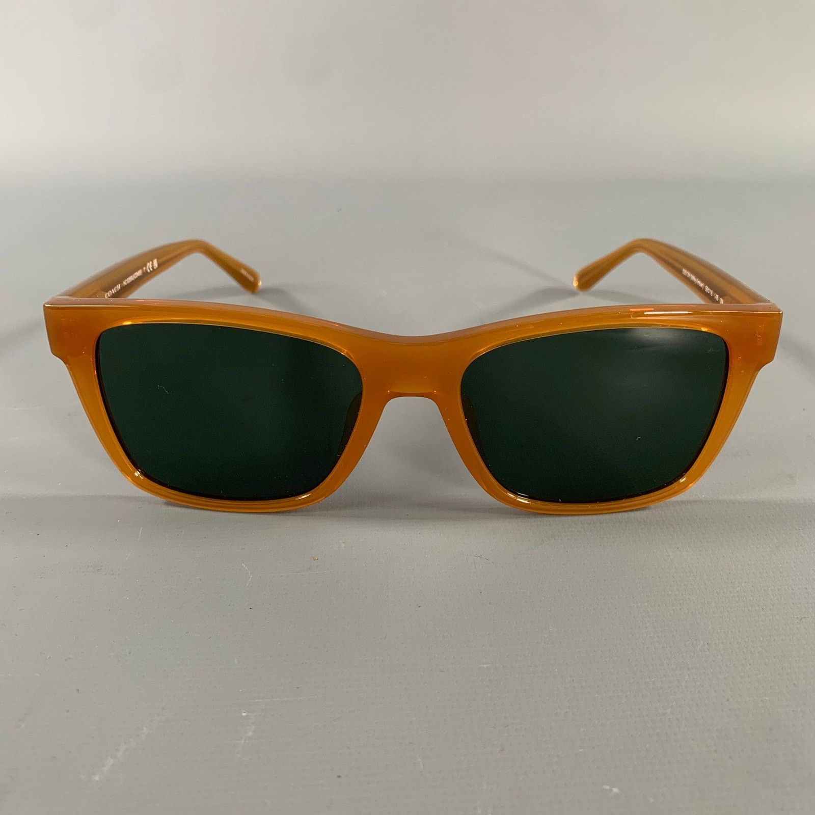 Coach COACH Brown Logo Acetate Sunglasses & Eyewear Size ONE SIZE - 1 Thumbnail