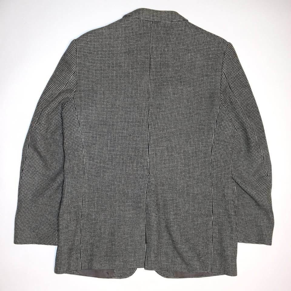 Designer × Vintage Vintage Tweed Mens Blazer Jacket - Medium (42R) Size 42R - 3 Thumbnail