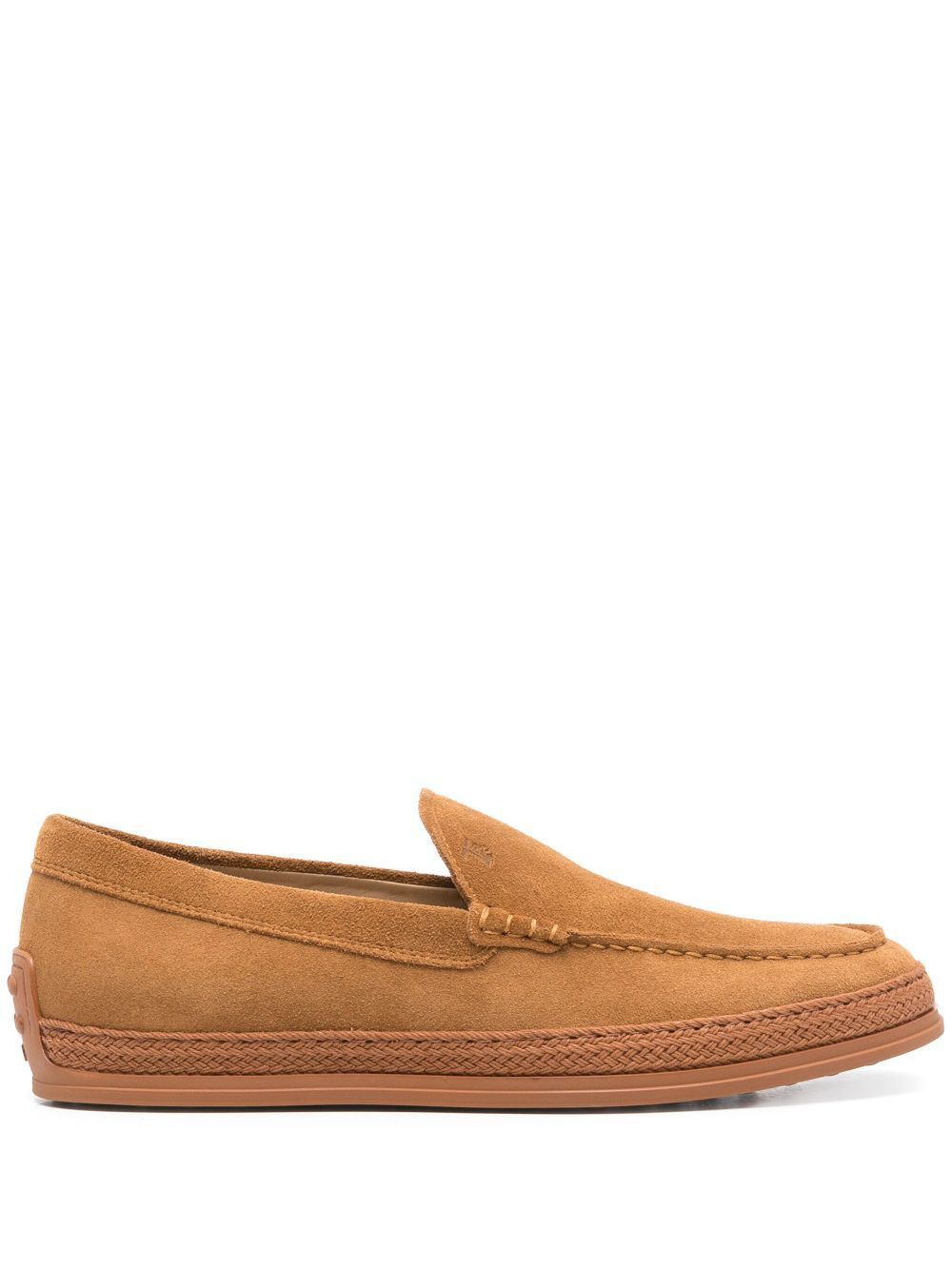 Tod's CORD WEAVING SLIP-ON SUEDE LOAFERS Size US 11 / EU 44 - 1 Thumbnail