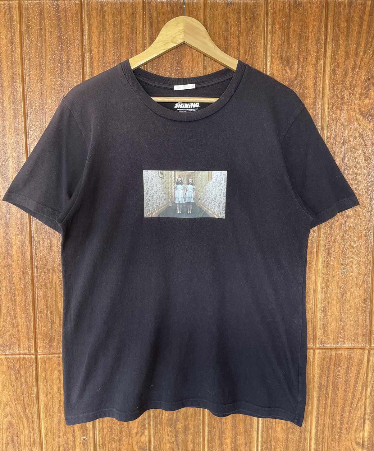 Hype🔥THE SHINING🔥Faded Black Twins Tshirt