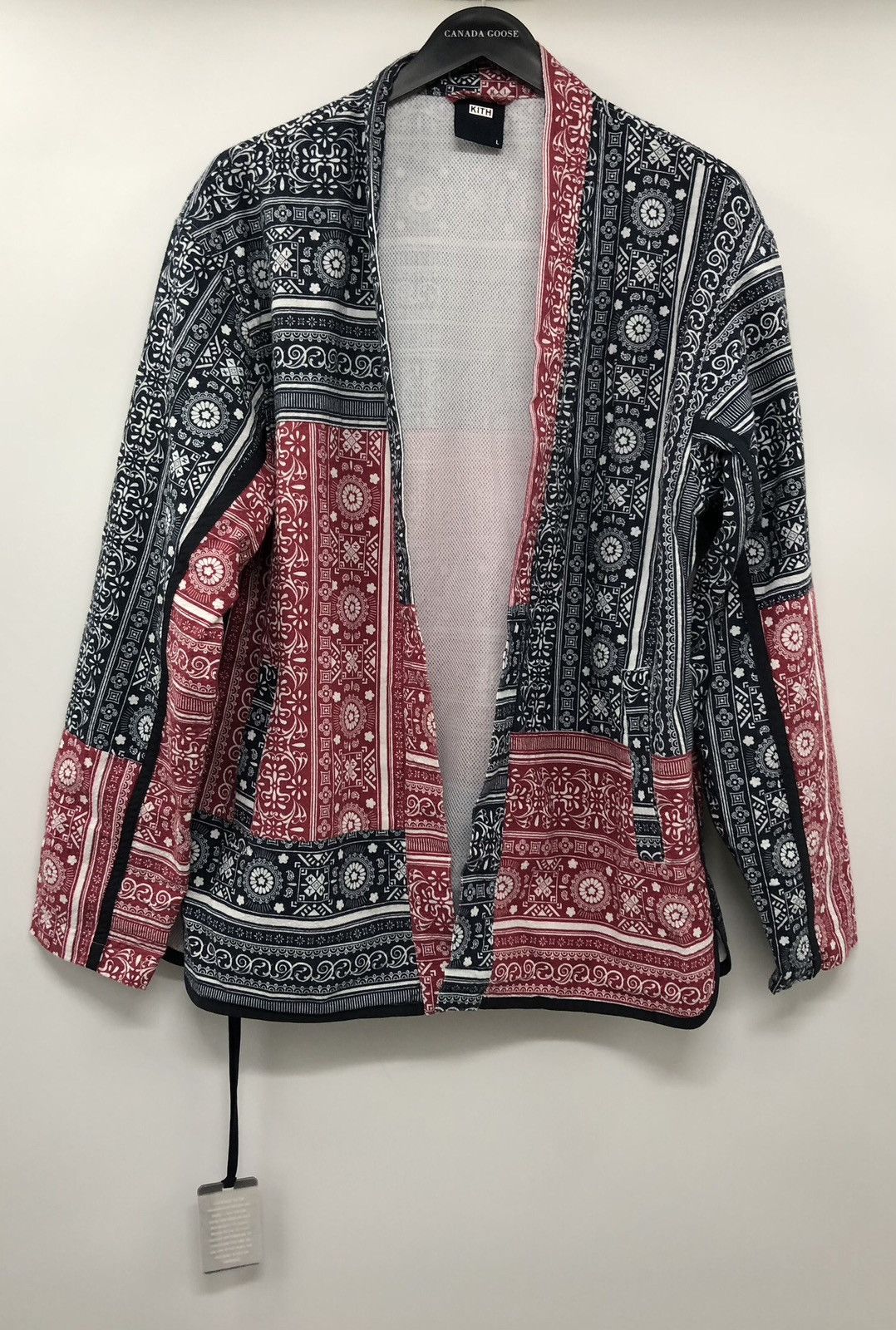 Kith Defective Kith SS20 Patchwork Bandana Red Blue Gi Large Size US L / EU 52-54 / 3 - 11 Thumbnail