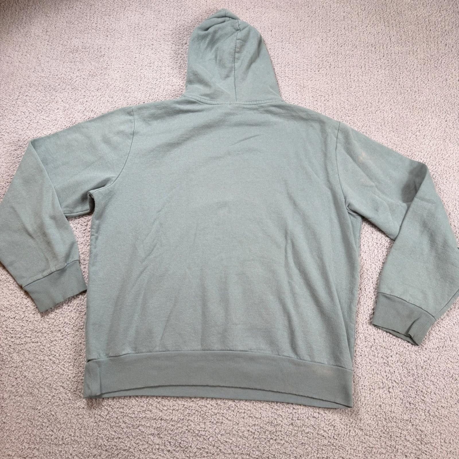Disney Disney Mickey Mouse Hoodie Mens XL Sage Pullover Sweatshirt Size US XL / EU 56 / 4 - 6 Thumbnail
