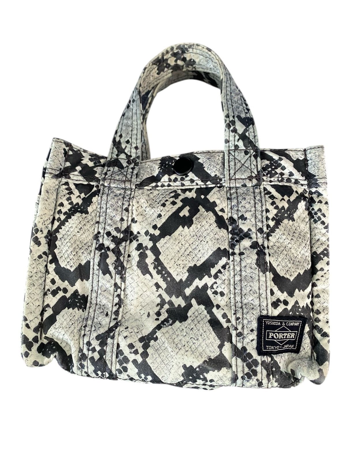 Head Porter × Porter Head Porter Snakeskin Pattern Tote Bag Size ONE SIZE - 1 Thumbnail