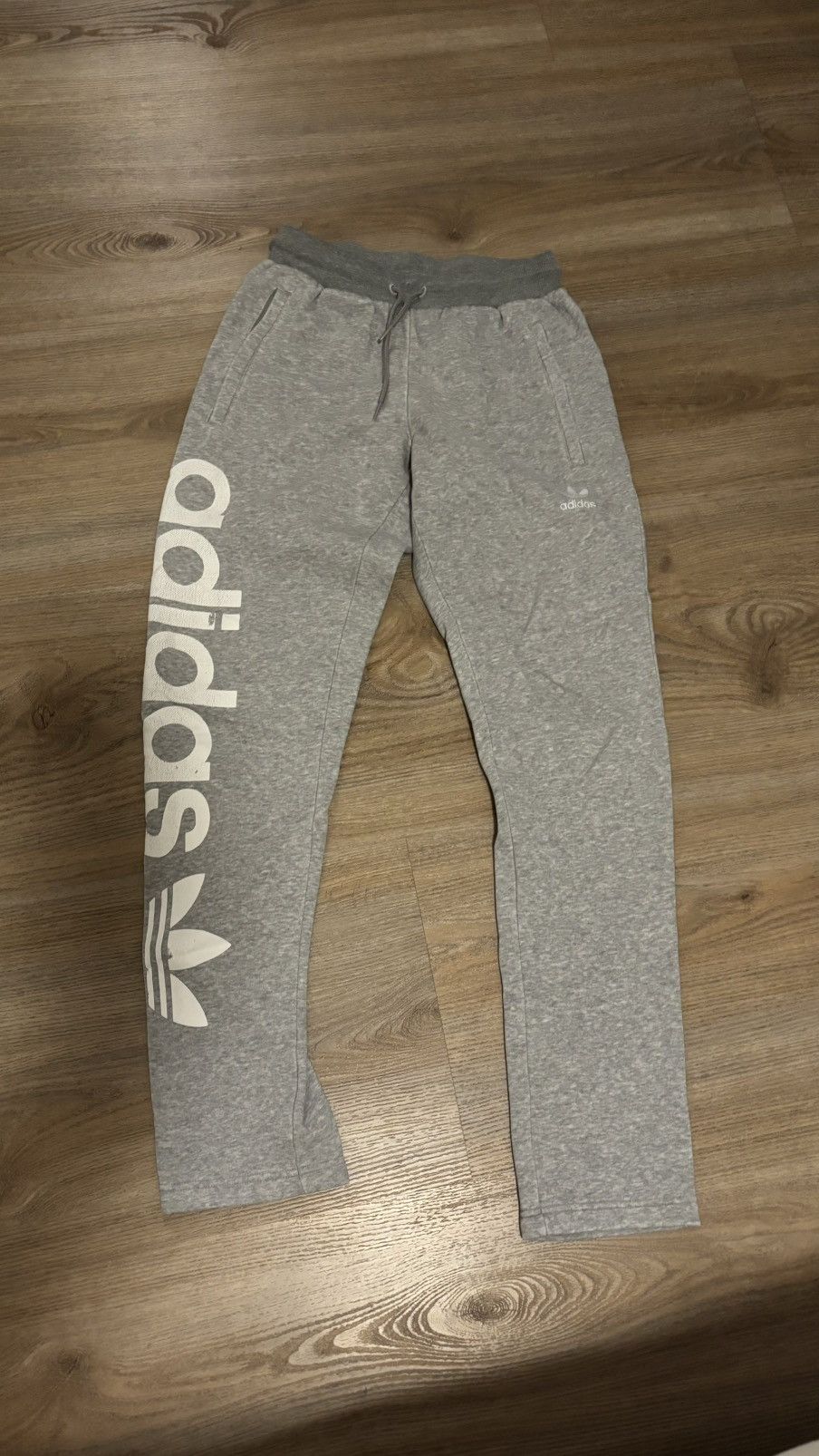 Adidas Grey Adidas sweatpants Size 27" / US 4 / IT 40 - 1 Thumbnail