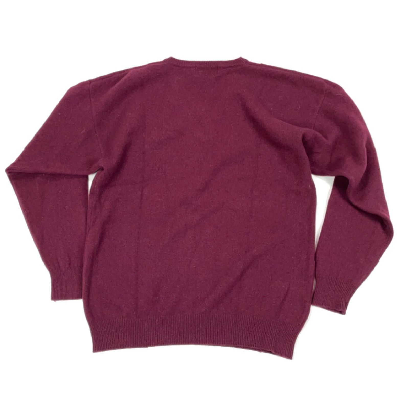 Vintage VINTAGE Woolrich Men Dark Red Lambs Wool V-Neck Pullover Sweater XL Short Description Not Needed But Size US XL / EU 56 / 4 - 2 Thumbnail
