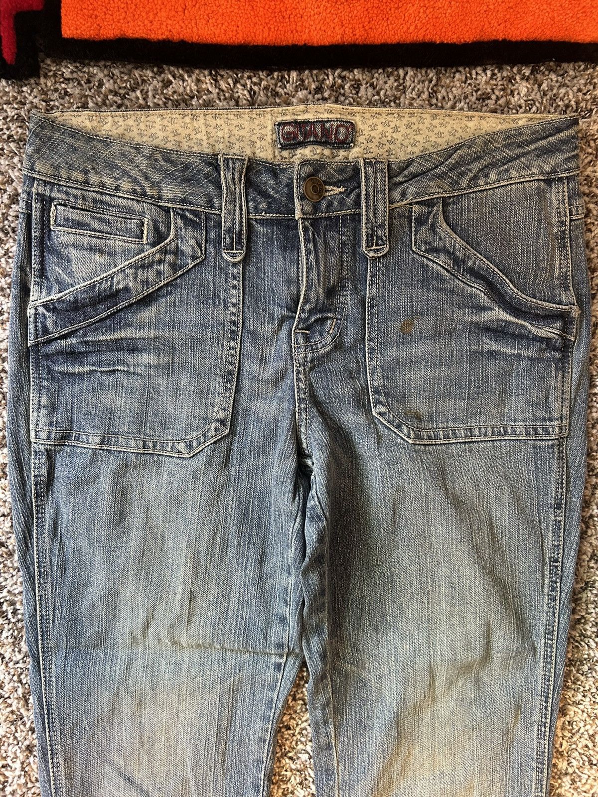 Hysteric Glamour × Japanese Brand Women’s Archive Hysteric Like Flared Baggy pants Size 28" / US 6 / IT 42 - 3 Thumbnail