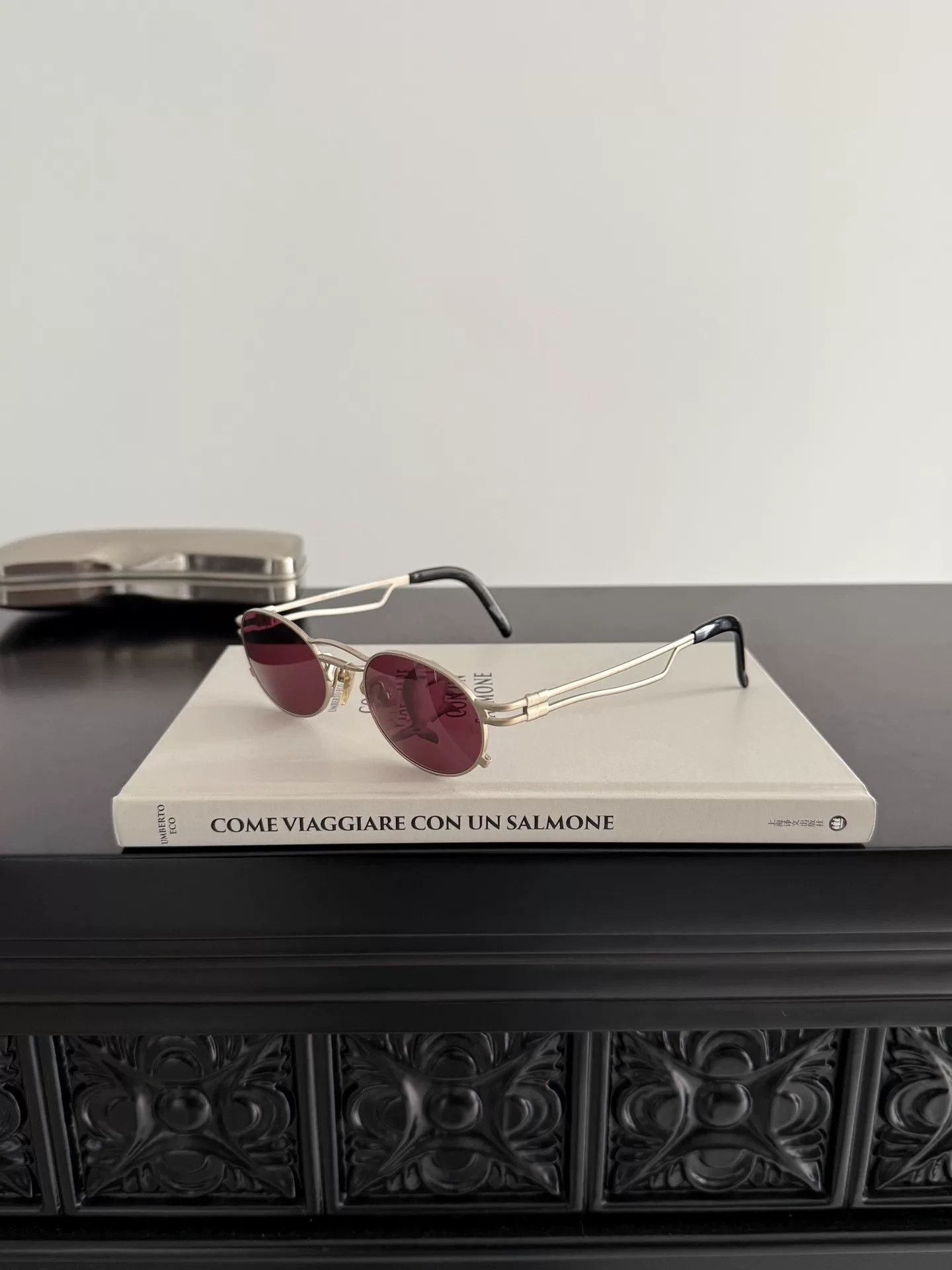 Jean Paul Gaultier jean paul gaultier titanium retro sunglasses Size ONE SIZE - 1 Thumbnail