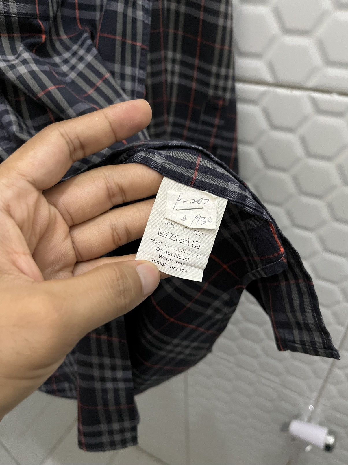 Burberry Vintage Burberry Nova Check Shirt Size US M / EU 48-50 / 2 - 8 Thumbnail