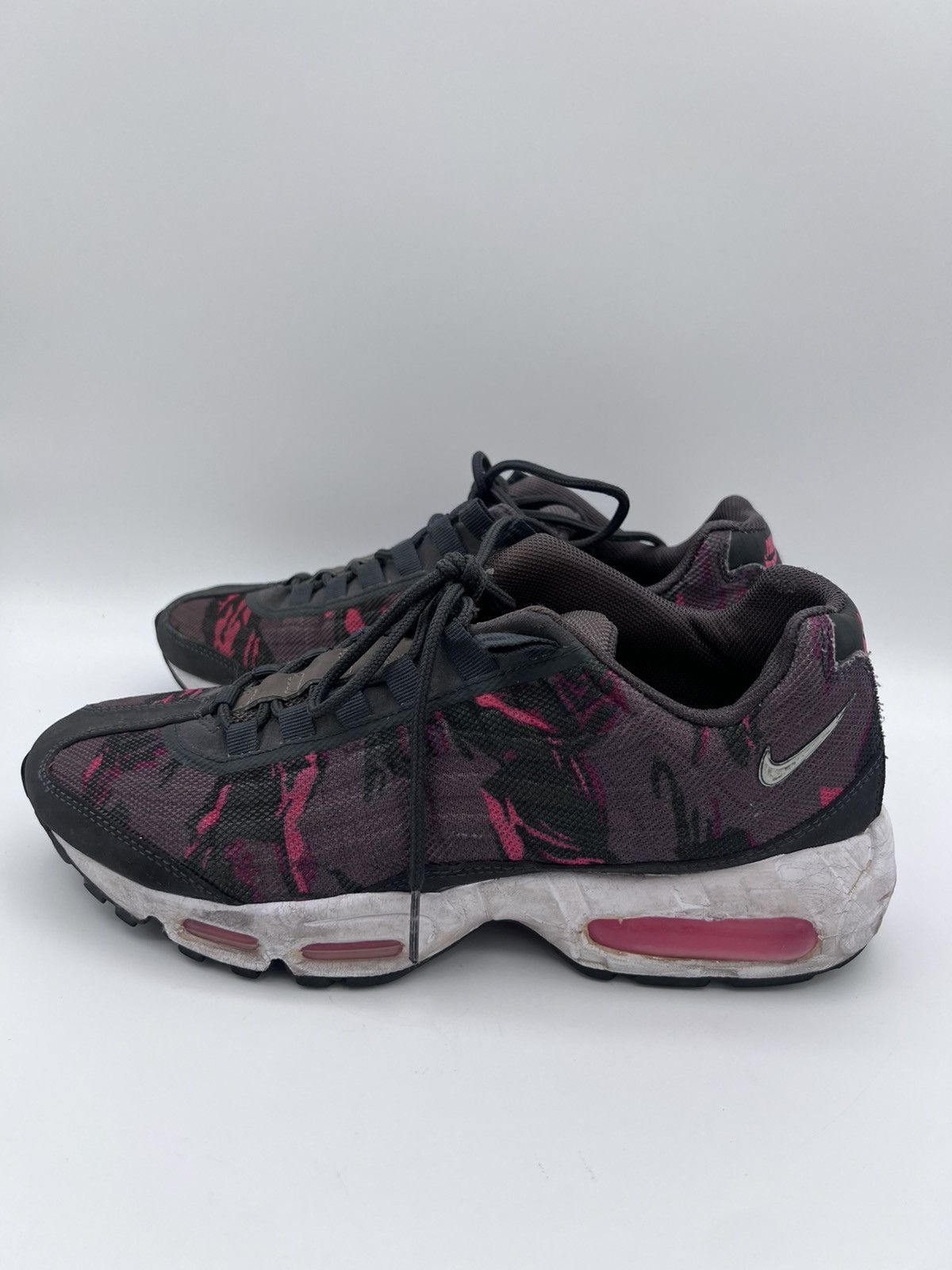 Nike Nike Air Max 95 Red/Brown Camo Sneakers Shoes Mens Size 8.5 Size US 8.5 / EU 41-42 - 4 Thumbnail