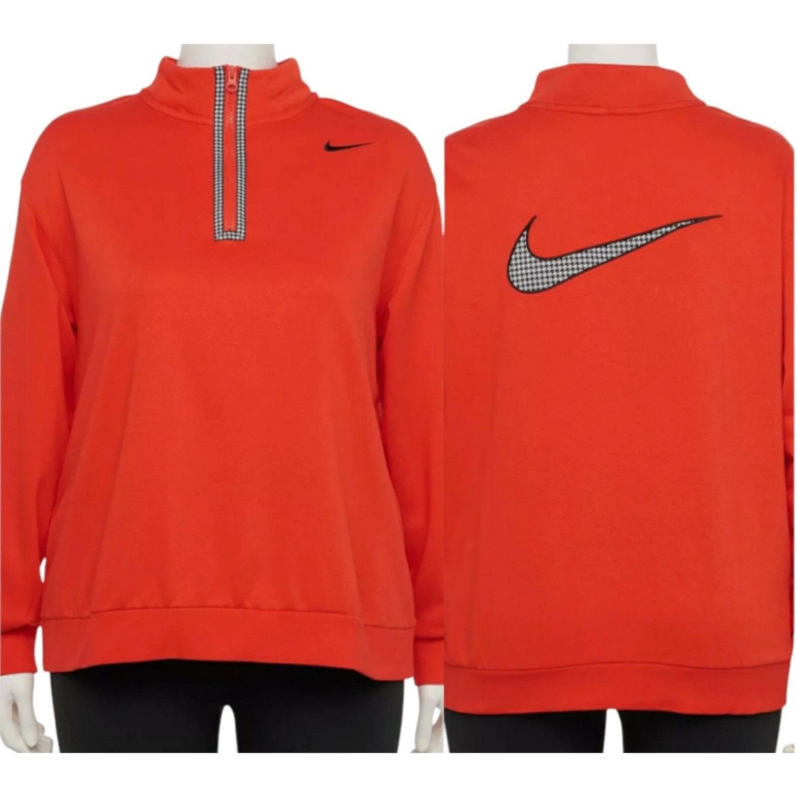 Nike NSW Icon Clash 1/2 Zip Sweatshirt DJ6679-673 Women's 3X