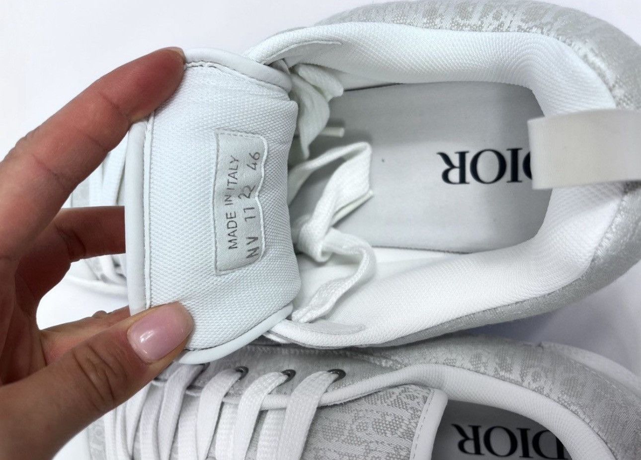 Dior B23 GREY SKATER DO CANVAS LOW TOP SNEAKERS Size US 13 / EU 46 - 9 Thumbnail