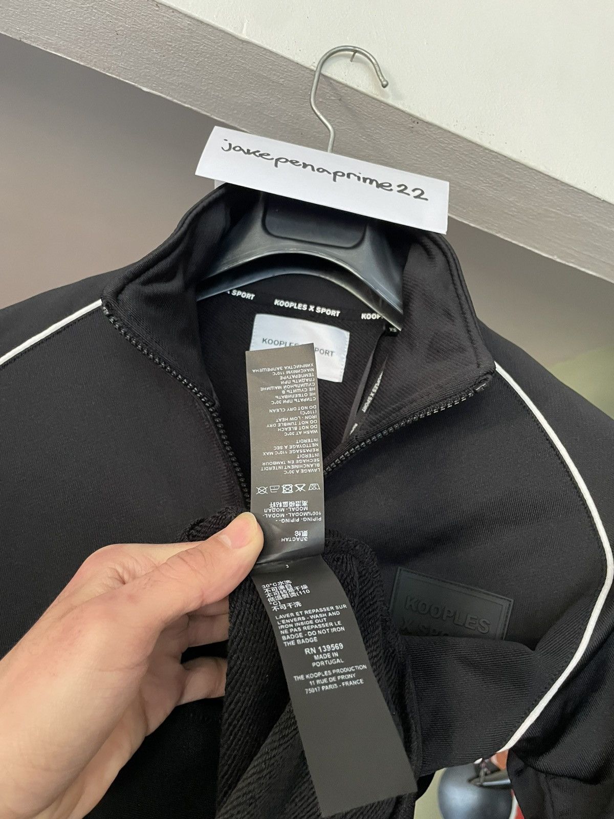 The Kooples The Kooples x Sport Tracksuit Top Black Size US XS / EU 42 / 0 - 7 Thumbnail