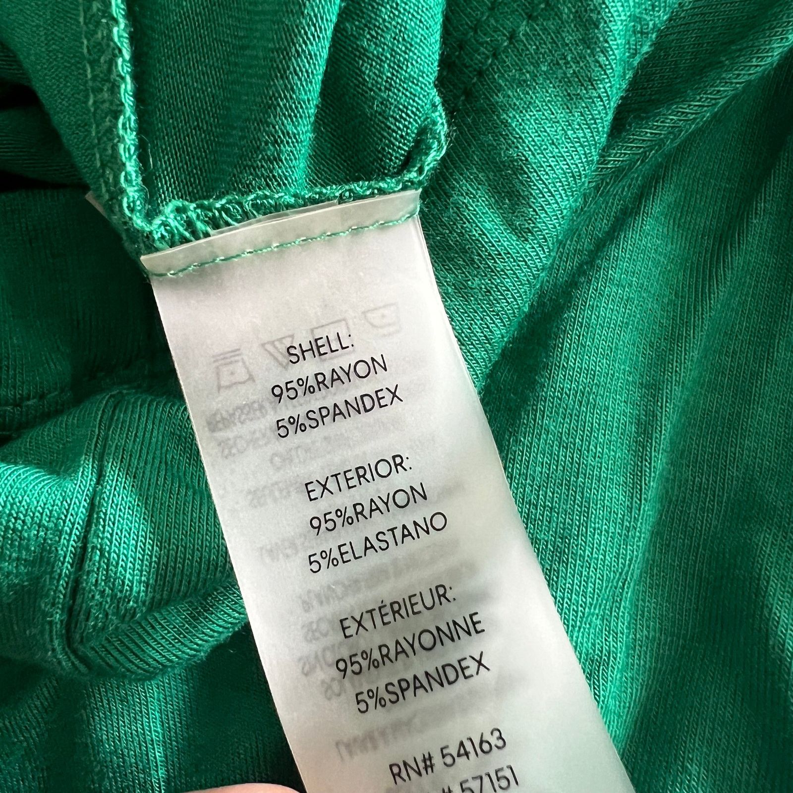 Calvin Klein Calvin Klein Green Spaghetti Strap Scoop Neck Romper, US10 Size 32" / US 10 / IT 46 - 8 Thumbnail