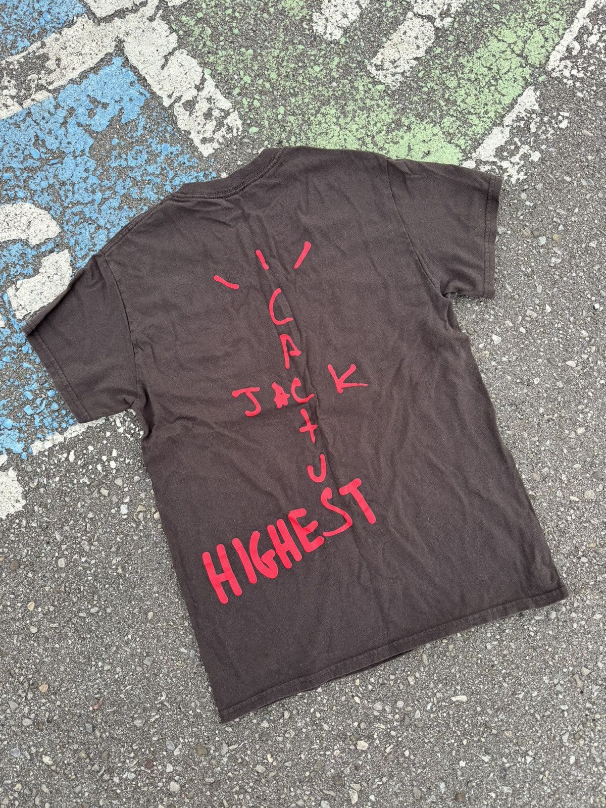 Jordan Brand × Nike × Travis Scott Travis Scott Jordan Cactus Jack Highest T Shirt Size US S / EU 44-46 / 1 - 5 Thumbnail