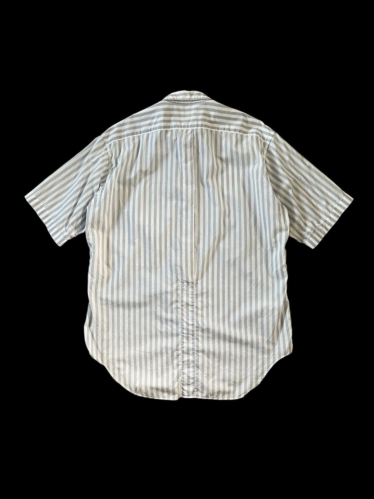 Issey Miyake 1980s Issey Miyake Stripes Button Shirt Size US XL / EU 56 / 4 - 2 Thumbnail