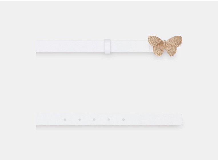 Dior o1w1db10425 B04696W Size: OS / Metamorphose Belt in White Size ONE SIZE - 3 Thumbnail