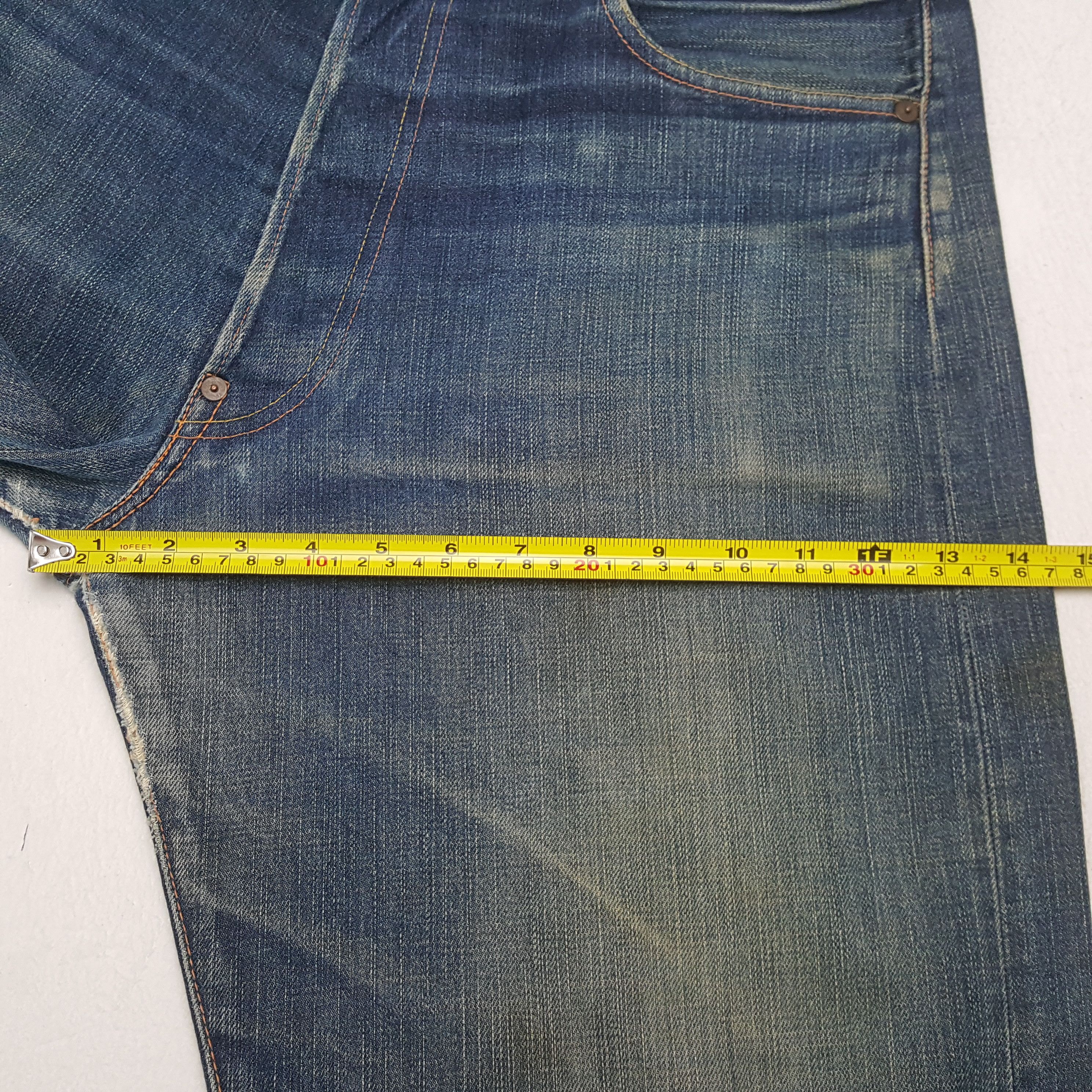 Evisu Evisu Japanese Brand Streetwear Custom Daicock Jeans C297N24 Size US 34 / EU 50 - 9 Thumbnail