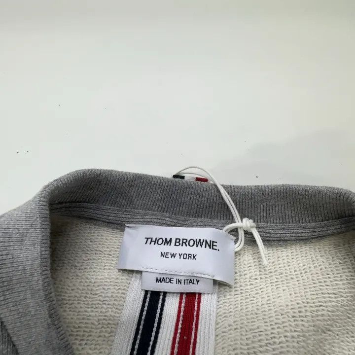 Thom Browne Thom Browne Gray Long Sleeve Sweatshirt -2507 Size US M / EU 48-50 / 2 - 4 Thumbnail