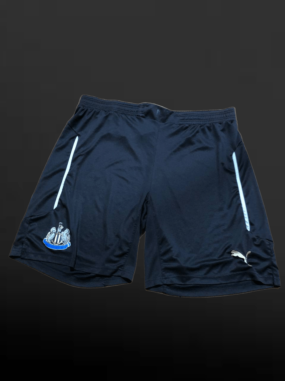 Puma Newcastle United Home Football Shorts Black Puma Mens Size US 34 / EU 50 - 1 Thumbnail