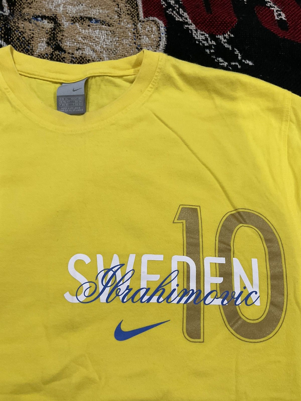 Nike Vintage Sweden soccer shirt zlatan ibrahimovic Nike xl shirt Size US XL / EU 56 / 4 - 3 Thumbnail