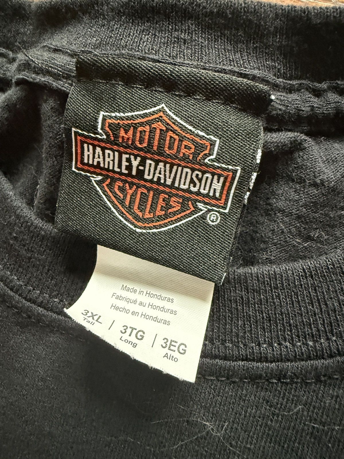 Harley Davidson Vintage Y2K Harley Davidson Skull Graphic Tee Size 3XL Size US XXL / EU 58 / 5 - 3 Thumbnail