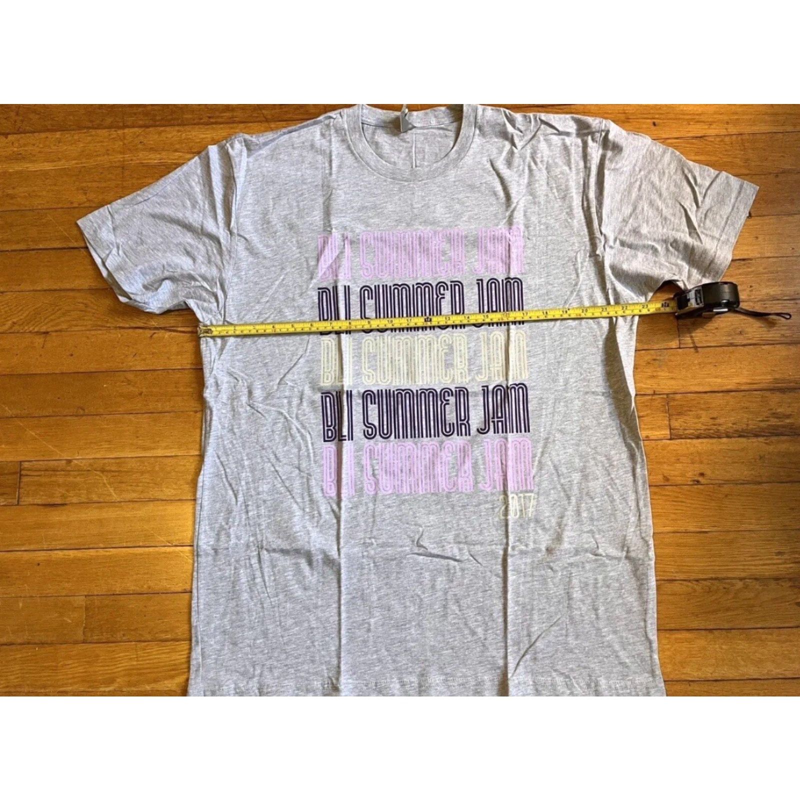 Next Level 106.1 Summer Jam 2017 Shirt Men’s Extra Large Grey BLI Size US XL / EU 56 / 4 - 7 Thumbnail
