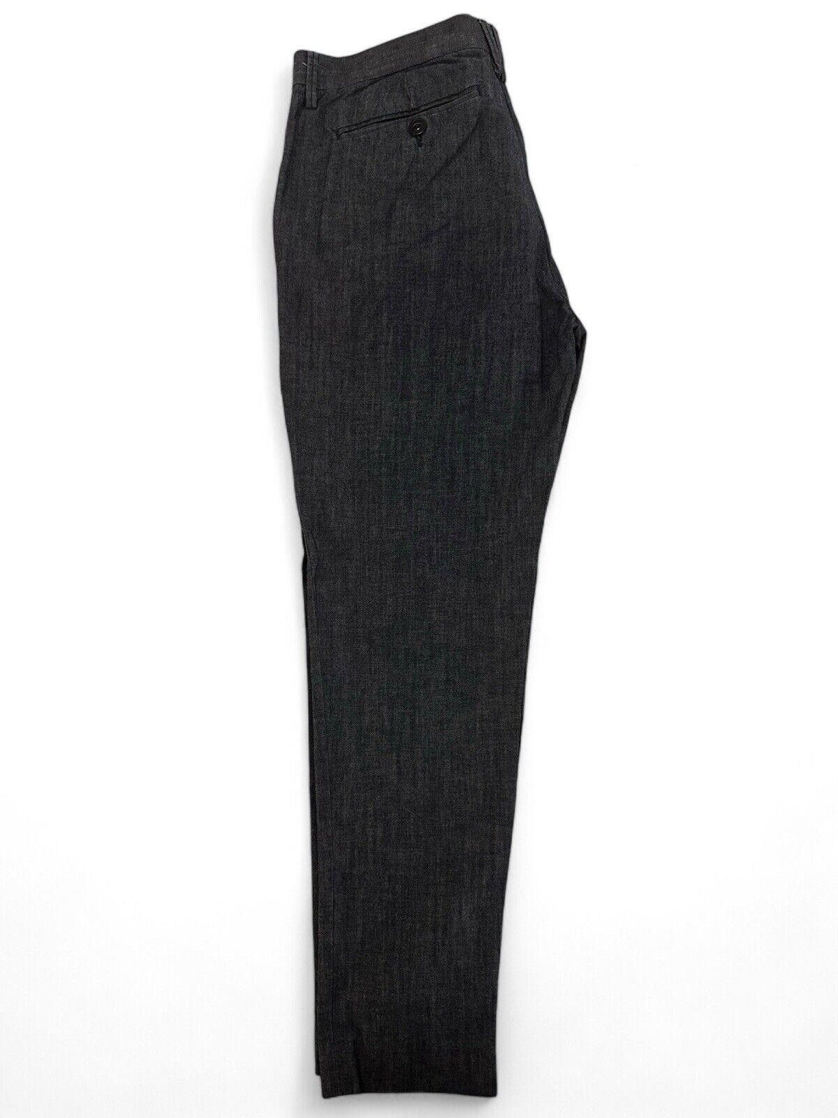 Designer Save Khaki United Cotton Pants Blue 34X 30 S.K.U. Size US 34 / EU 50 - 4 Thumbnail