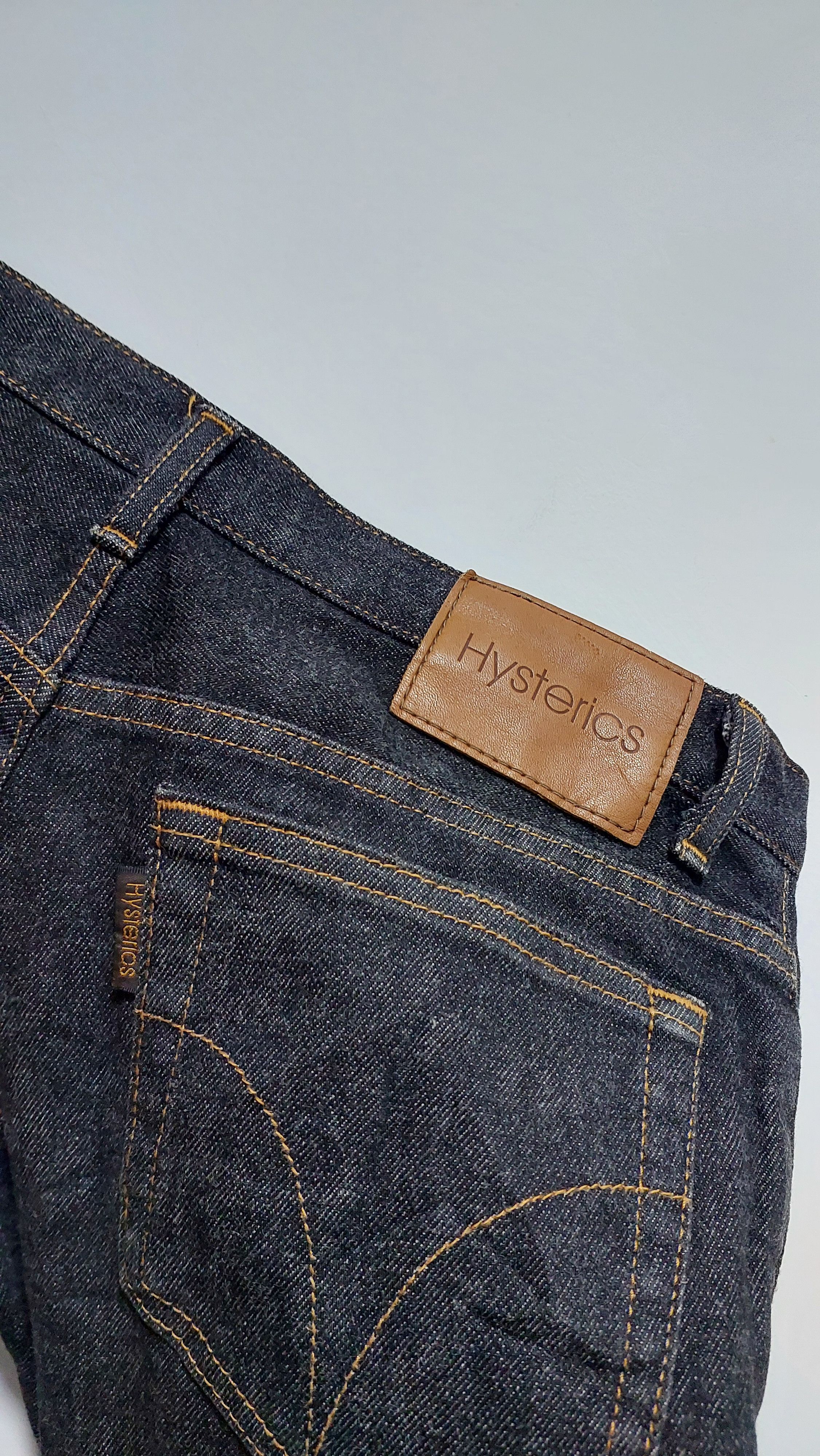Hysteric Glamour × Japanese Brand HYSTERIC GLAMOUR STRETCHABLE WOMEN'S JEANS PANT Size 29" - 12 Thumbnail