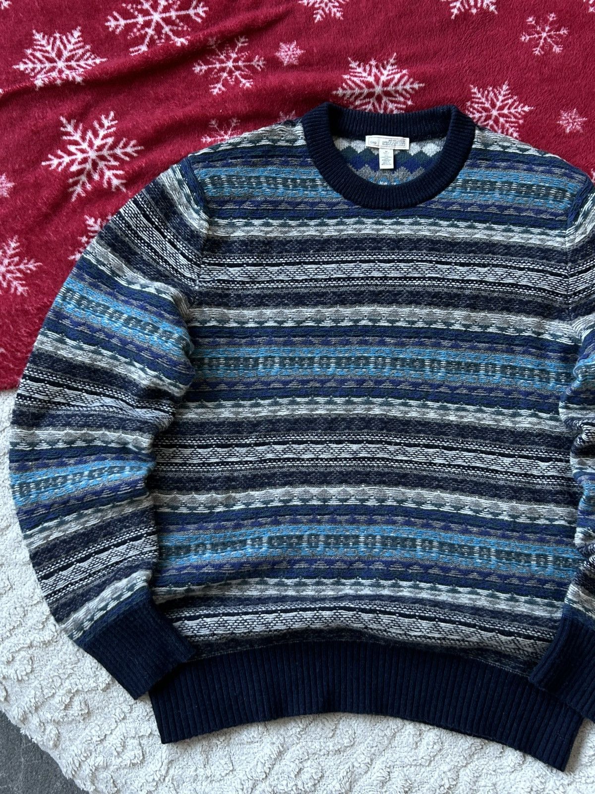 Gap Vintage sweater gap knit avant gard medium Size US M / EU 48-50 / 2 - 3 Thumbnail