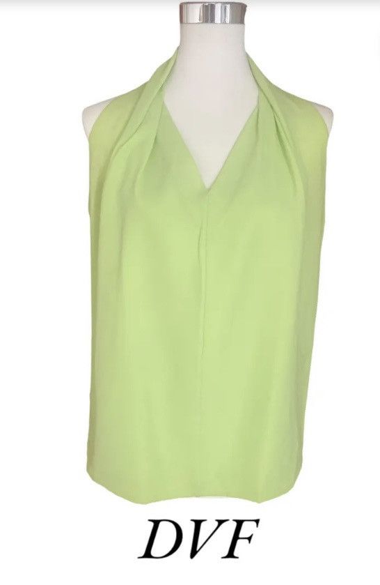 Diane von Furstenberg Lime Top DVF Size M / US 6-8 / IT 42-44 - 1 Thumbnail