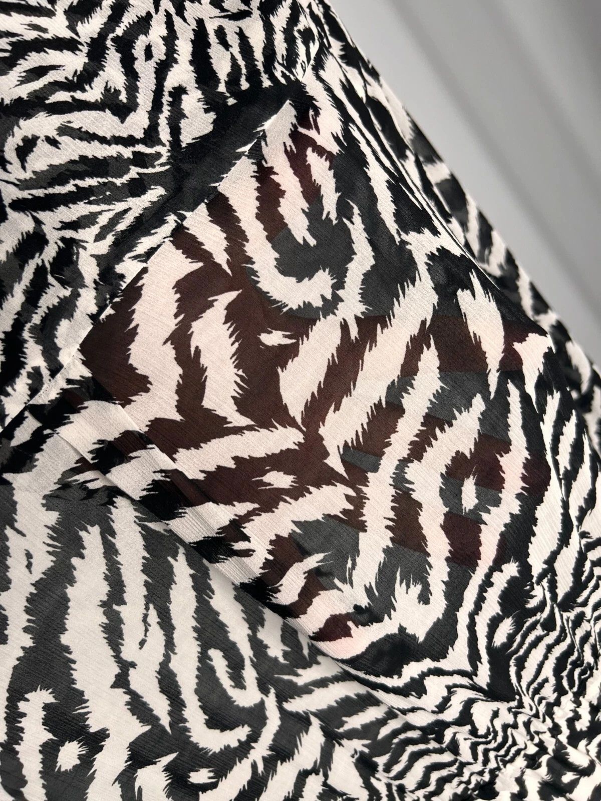 Allsaints Allsaints Martina Remix Dress Animal Zebra Pattern Size M / US 6-8 / IT 42-44 - 13 Thumbnail